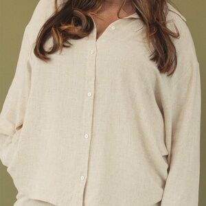 Linen Button Up Shirt